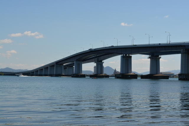 琵琶湖　橋